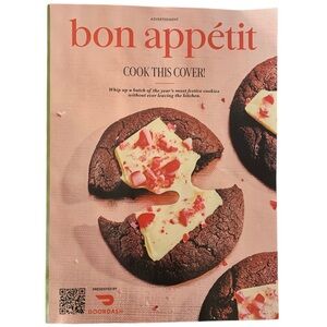Bon Appetit Magazine December 2024 Holiday Issue Sparkle Cheer Gift Guide Cookie